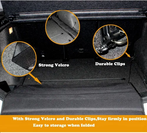 Vista 7 de Encell protector para defensa de cajuela plegable.