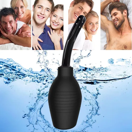 Vista 7 de Ducha anal - Limpiador de enema de ducha vaginal para la salud de mujeres o hombres para agua o café, limpieza de colon, desintoxicación