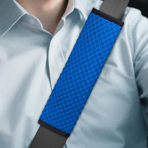 Vista 16 de 2 fundas para cinturón de seguridad de automóvil, almohadillas suaves para cinturón de seguridad, fundas para el cuello, protector de correa