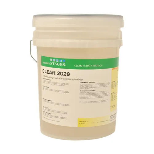 Vista 2 de CLEAN2029/1G Clean 2029 - Líquido de lavado de piezas con inhibidor de corrosión, amarillo, jarra de 1 galón