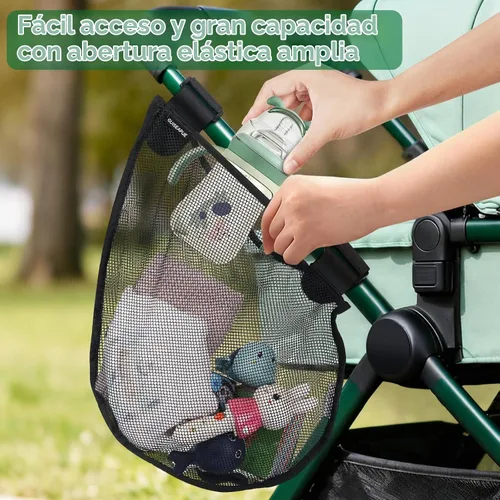 Vista 3 de Red de carga lateral para cochecito: accesorio universal para carrito