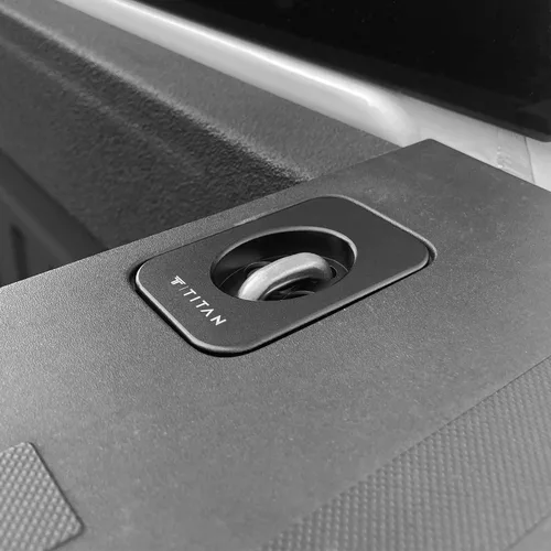 Vista 6 de Anclajes de amarre retráctiles para caja de camioneta compatibles con Ford F150 2015-2026 Paquete de 2