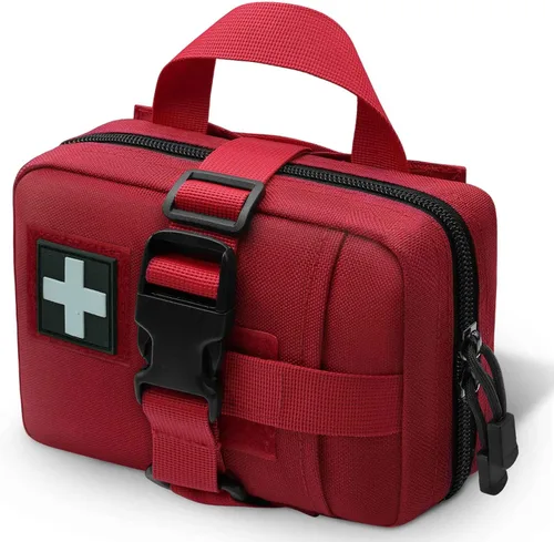 Vista 11 de Molle Rip Away Ifak bolsa táctica de primeros auxilios bolsa de utilidad médica EMT bolsa sólo