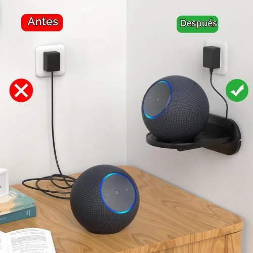 Vista 3 de PlusAcc Soporte de pared para Studio & HomePod & Era 100, negro