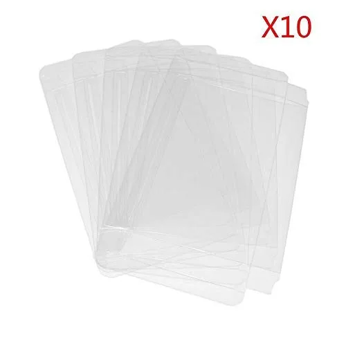 Vista 2 de WiCareYo Box Protector Case,10Pcs Clear Cartridge Box Case Sleeve CIB Protector for PSP