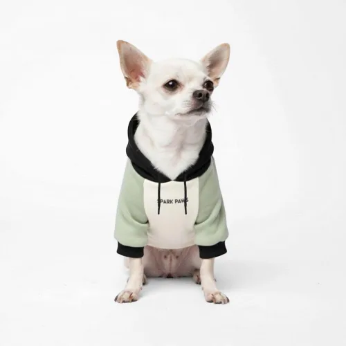 Vista 56 de Spark Paws Sudadera con capucha para perro, suéter de primera calidad para perros pequeños, medianos y grandes Trajes cálidos para bulldogs