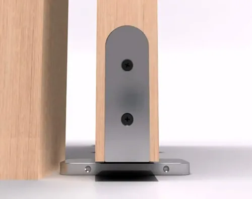 Vista 2 de NHN Modelo: PDC103W SSS - Cierrapuertas ocultas de cierre automático hidráulico para puertas de madera y acero