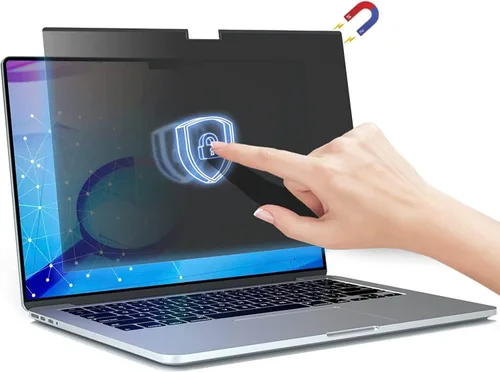 Vista 9 de ZOEGAA Pantalla de privacidad para MacBook Pro de 13 pulgadas (2012-2015), protector de pantalla de privacidad magnético extraíble anti luz azul
