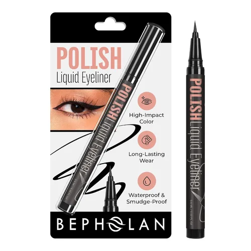 Vista 8 de Delineador de ojos BEPHOLAN D-Tip negro impermeable a prueba de manchas