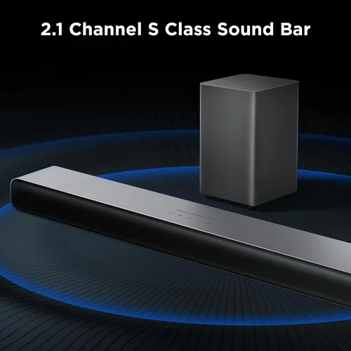 Vista 2 de TCL Barra de sonido S55H 2.1 con subwoofer inalámbrico para Smart TV Dolby Atmos DTS:X Calibración automática de sala Audio de cine en casa
