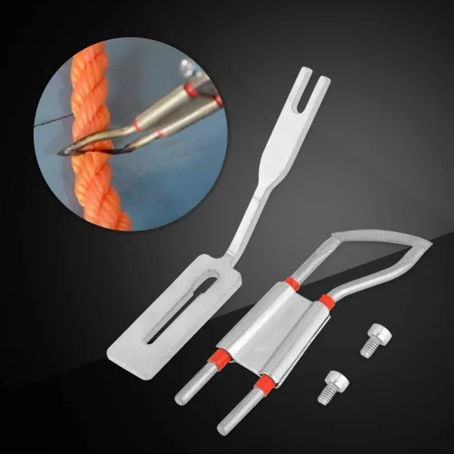 Vista 3 de Cuchillo caliente eléctrico, herramienta de corte de acero de aleación, liso para correa tejida plástica de la cuerda de la tela de nylon