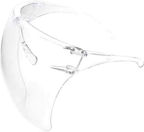 Vista 3 de ZeroUV - Protector facial de protección completa de gafas de sol antivahofiltro de luz azul transparente paquete de 5