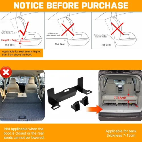 Vista 6 de ISOFIX Soporte Universal de Montaje para Asiento de Automóvil, Kit de Anclaje de Seguridad para Asiento de Niño, Soporte de Interfaz de Cierre