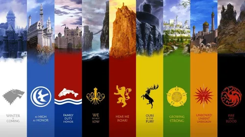 Vista 7 de Juego de Tronos House Stark Sigil Crest Llavero de metal
