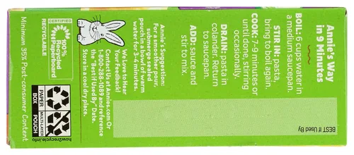 Vista 15 de Annie's Deluxe Vegan Mac and Cheddar Shells, Vegan Macaroni and Cheese, 10.8 oz (Pack of 2)