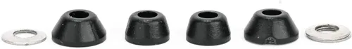 Vista 3 de Blackriver Fingerboards Bujes de primeros auxilios - Copas sin pivote (blanco clásico)