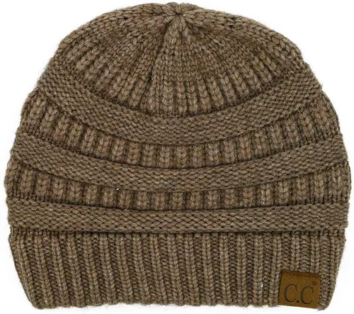 Vista 359 de C.C Trendy Warm Chunky Soft Stretch Cable Knit Beanie