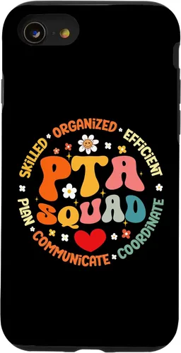 Vista 13 de iPhone 15 Parents Teacher Association Team Supporter PTA Squad Case