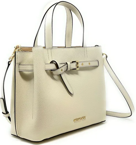Vista 2 de MICHAEL KORS EMILIA - Bolsa cruzada de hombro grande (café), Crema