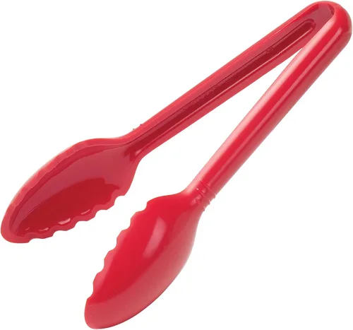 Vista 20 de Winco Pinzas para servir curvadas de grado comercial de 6 pulgadas, color negro