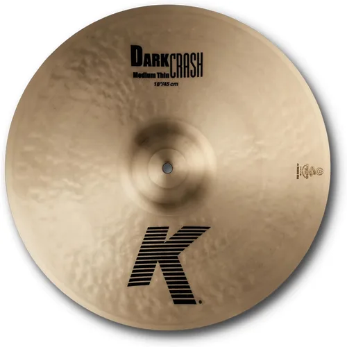 Vista 2 de Avedis Zildjian Company K Dark Medium Thin Crash Platillos - 17 pulgadas