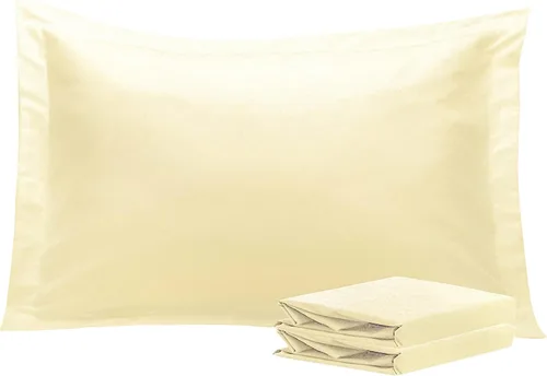 Vista 54 de NTBAY Fundas de almohada estándar, paquete de 2 fundas de almohada de microfibra cepillada de 20 x 26 pulgadas, súper suaves y acogedoras