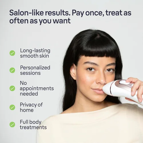 Vista 7 de Braun Smart IPL, Skin i·Expert Pro 7, el mejor dispositivo de depilación de VOGUE, depilación IPL para mujeres y hombres, reducción permanente