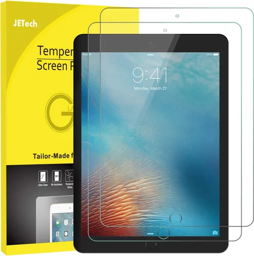 Vista 13 de JETech Protector de pantalla para iPad Pro de 10.5 pulgadas y iPad Air 3 (modelo 2019 de 10.5 pulgadas), película de vidrio templado 9H