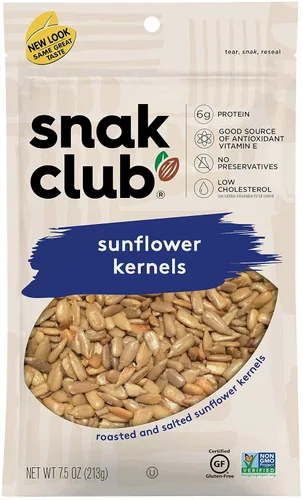 Vista 6 de Snak Club Cacahuetes crujientes, 7.5 onzas (paquete de 6)
