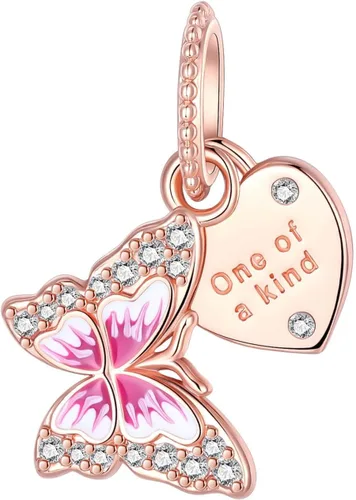 Vista 29 de Dije de girasol con diseño de estrella y luna y elefante para pulsera, collar de plata de ley 925, dijes de corazón de amor para mujer, regalo