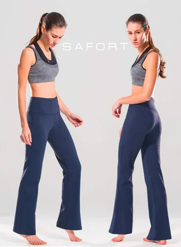 Vista 54 de Safort Pantalones de yoga con entrepierna de 28" 30" 32" 34"más amplios en la parte inferior para botas altas, 4 bolsillos, UPF50+