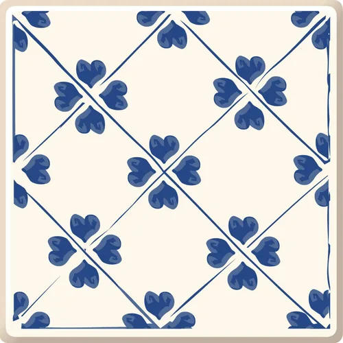 Vista 15 de Pegatinas de Azulejos Estilo Azulejo Español Portugués Despegar y Pegar para Salpicadero Juego de 16 piezas (3.9_10)