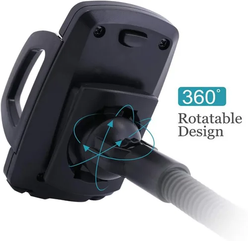 Vista 7 de Soporte universal para teléfono celular para parabrisas de automóvil, soporte de brazo largo para iPhone Xs Max R X 8 Plus 7 Plus 6S Samsung Galaxy