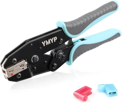 Vista 11 de Deutsch - Engarzadora de barril cerrado tamaño 12,4 vías sangría, 8 tipos de impresión para contactos sólidos Deutsch DTP calibre 14-12 AWG (YEJ-12X)