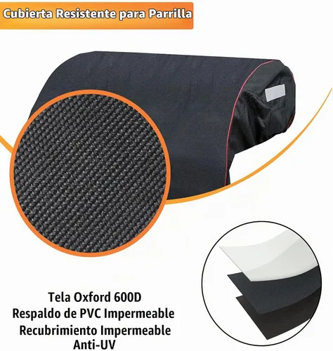 Vista 3 de GRISUN - Cubierta de parrilla integrada de 32 pulgadas para Bull 45005 cubierta de cocina al aire libre 600d Polyester Anti-fade Waterproof,Fits