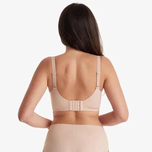 Vista 5 de Momcozy Nursing Bras for Breastfeeding, FB039 Comfort Support Seamless Maternity Bra, Pregnancy Sleep Bralette, Full-Coverage