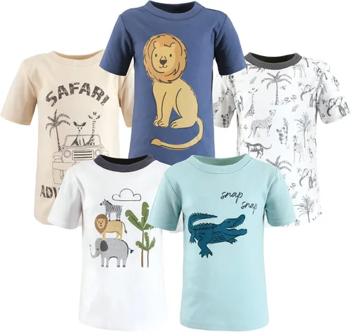 Vista 31 de Hudson Baby - Camisetas de manga corta para bebé unisex Animal Adventure