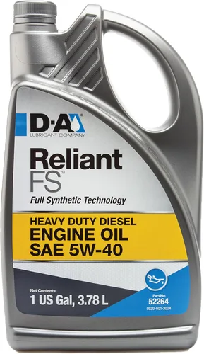 Vista 10 de D-A LUBRICANT COMPANY 52268, aceite de motor sintético completo SAE 5W-40, 5 galones