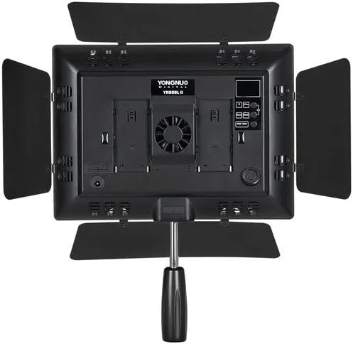 Vista 4 de YONGNUO YN600LII YN600L II Pro LED Video Light LED Studio Light, con temperatura de color 5600K y brillo ajustable, para las cámaras SLR