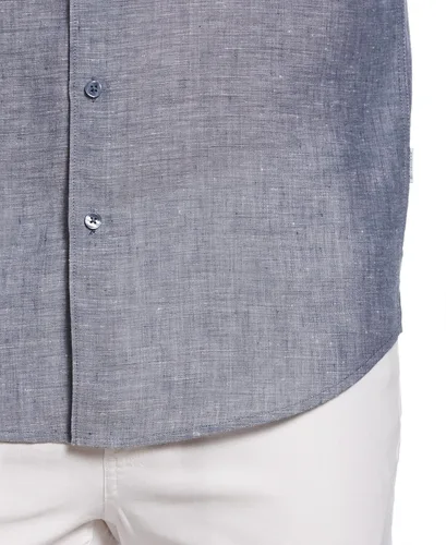 Vista 3 de Cubavera Camisa estándar Travelselect de manga larga con botones para hombre, ajuste clásico, resistente a las arrugas