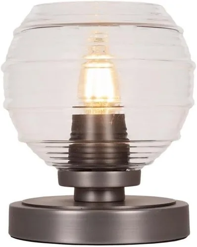 Vista 59 de Luna - Lámpara de mesa con 1 luz en granito oscuro (51-DG-300)
