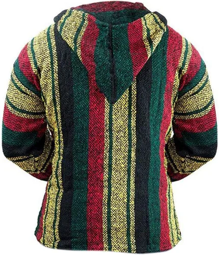 Vista 2 de Sudadera con capucha clásica mexicana Baja