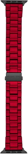 Vista 9 de Michael Kors Correa para Apple Watch; Correas de reloj inteligente de acero inoxidable para mujer; Compatible con Apple Watch 38mm, 40mm, 41mm