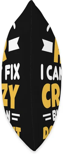Vista 2 de Gifts for HR Manager & Human Resources Team Fix Crazy But Can Document It - Almohada de gestión de recursos humanos, 16 x 16 pulgadas, multicolor