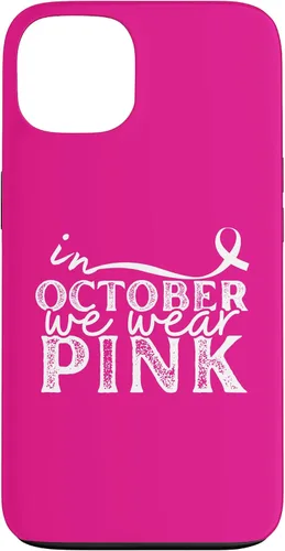 Vista 7 de iPhone 16 In October We Wear Pink Breast Cancer Awareness Graphic Case