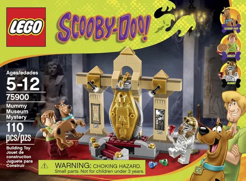 Vista 2 de Set de construcción del misterioso museo de la momia de LEGO Scooby-Doo 75900