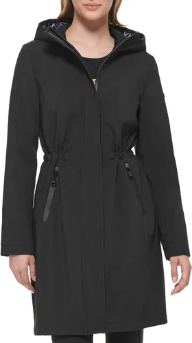 Vista 2 de Karl Lagerfeld Paris Women's Casual Water Resistant Fleece Lined Jacket