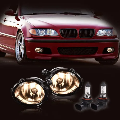 Vista 7 de G-PLUS Faros antiniebla compatibles con BMW Serie 3 E46 2000-2003 M3/M5 (Serie 330 con ZHP y M-Tech Front Aero paquete solamente) BM2592122