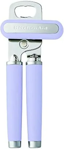 Vista 8 de KitchenAid Classic - Abrelatas y sacacorchos multifunción de fácil uso, rueda de corte de acero inoxidable ultra afilada, mangos ergonómicos suaves