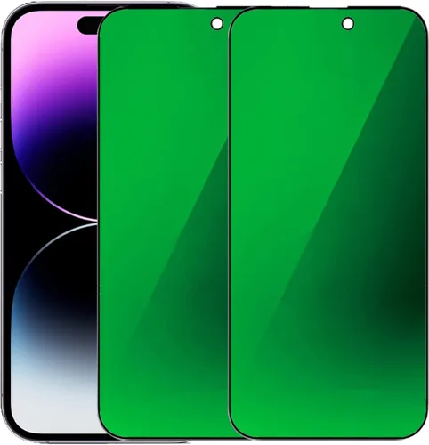 Vista 14 de Espejo de vidrio templado antiazul, protector de pantalla anti-espía, película antiespía para iPhone 11 Pro Max/iPhone XS Max, 6.5 pulgadas